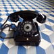 Vintage Bakelite Phone with Dial Siemens W48