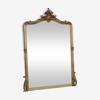 Miroir doré 98x145cm