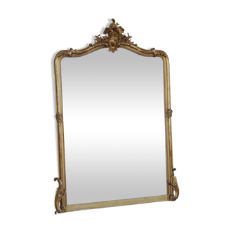 Miroir doré 98x145cm