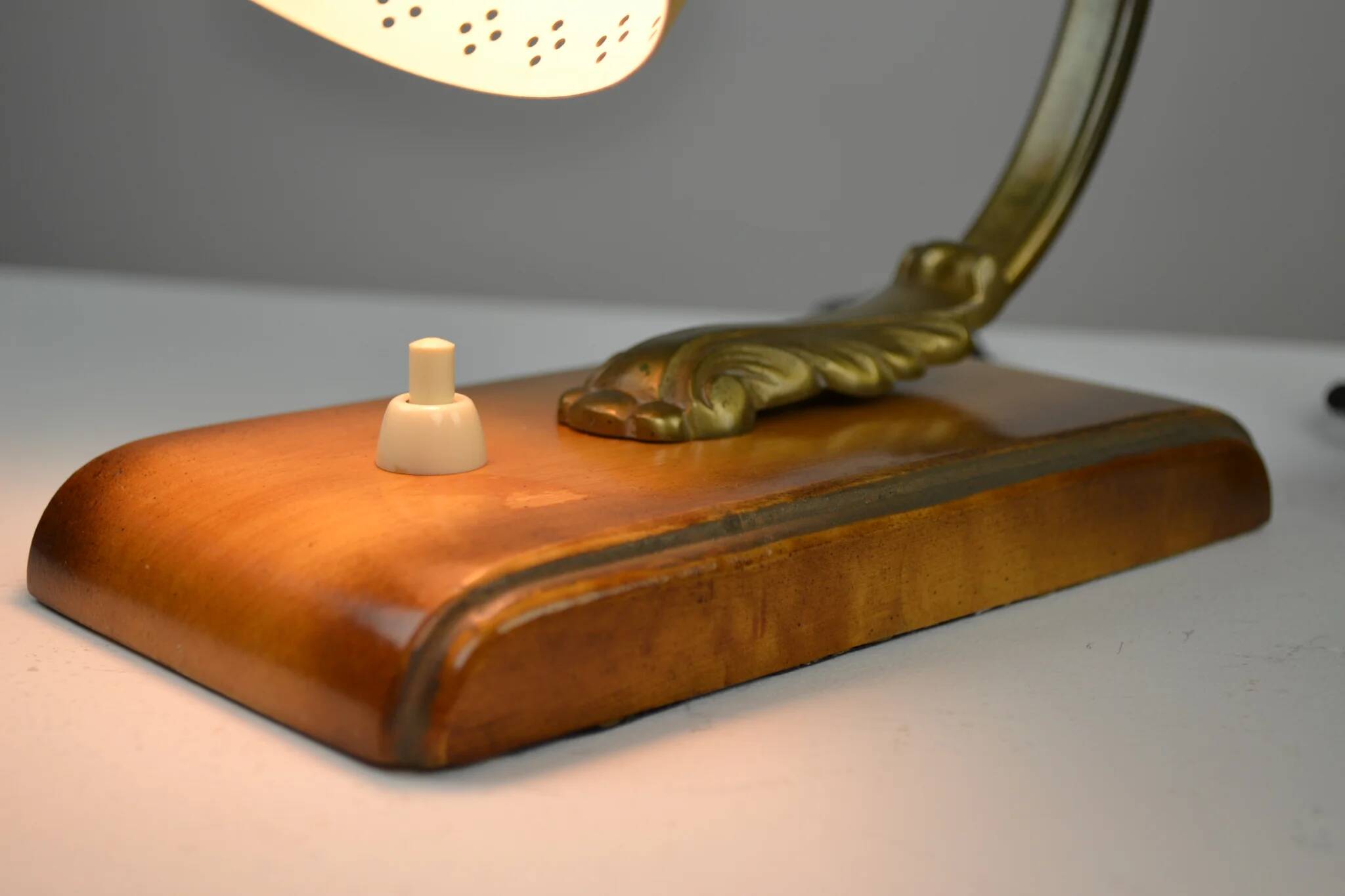 Pair of Table or Desk Lamps, Sweden, 1940s/1950s by EWÅ Armaturfabrik (attributed)
