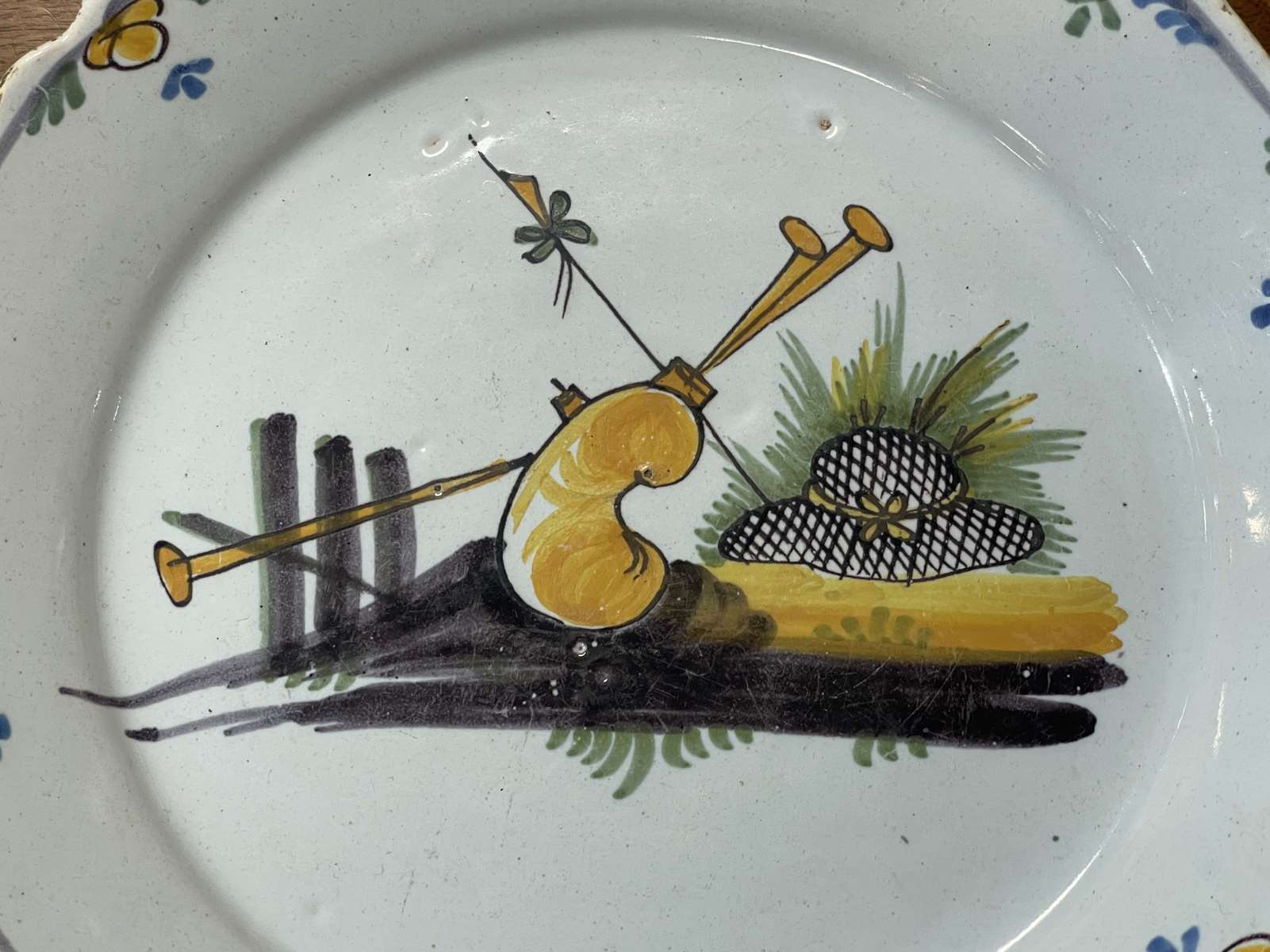 Revolutionary plate of the eighteenth