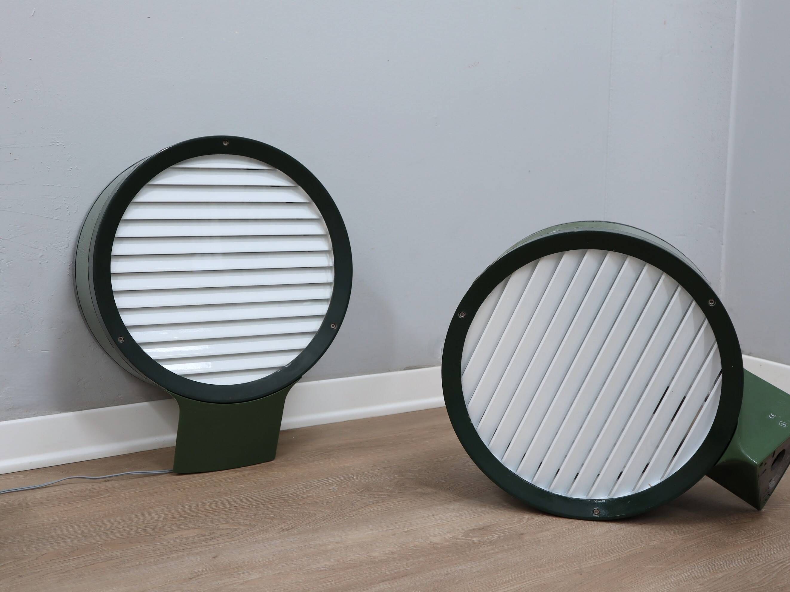 Set of 4 "Tamburo" wall lamps Afra & Tobia Scarpa, FLOS 1960s