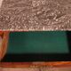 small jump commode in mahogany in Empire style