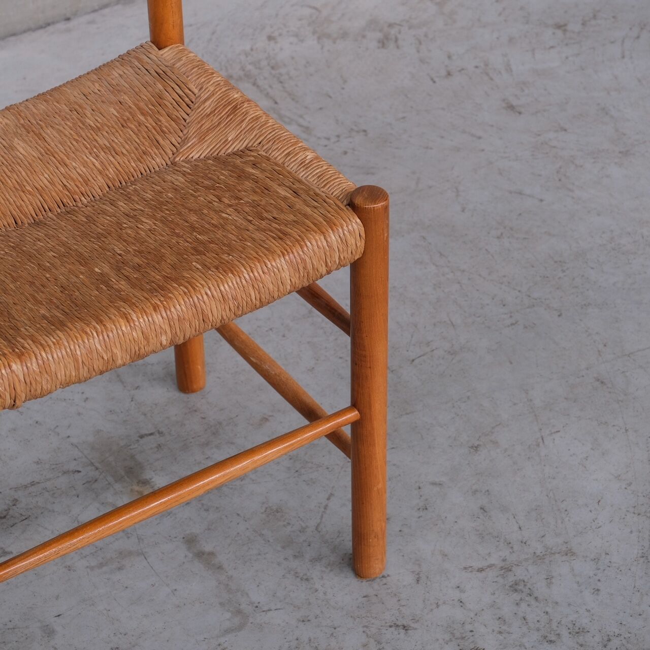 'Dordogne' Mid-Century Rush Dining Chairs