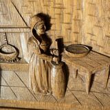 Superb Breton buffet finely carved