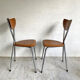 Set of 6 Arrben vintage 70's chairs