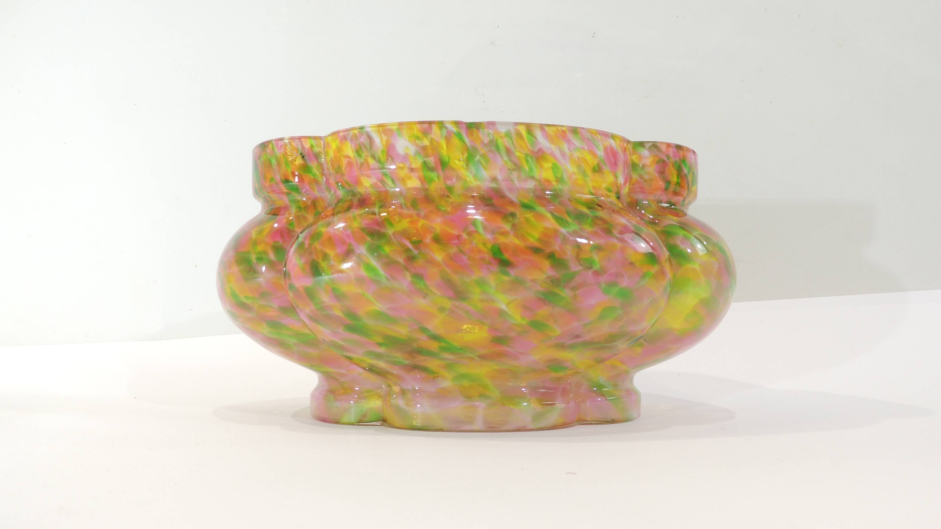 Verre, jardinière Murano, années 1960