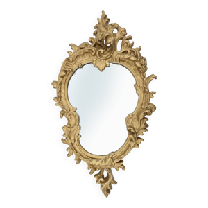 Miroir en bois et plâtre - xxe