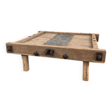Unusual country-style coffee table