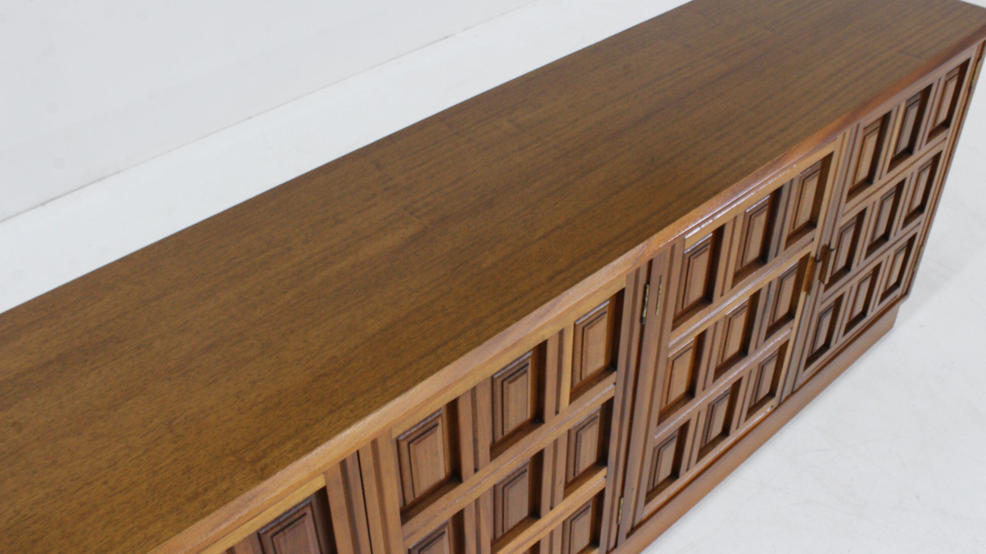 Vintage brutalist sideboard 1970s