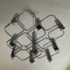 Sciolari chandelier distributed by Boulanger from the 70s