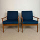 Pair of Scandinavian style armchairs