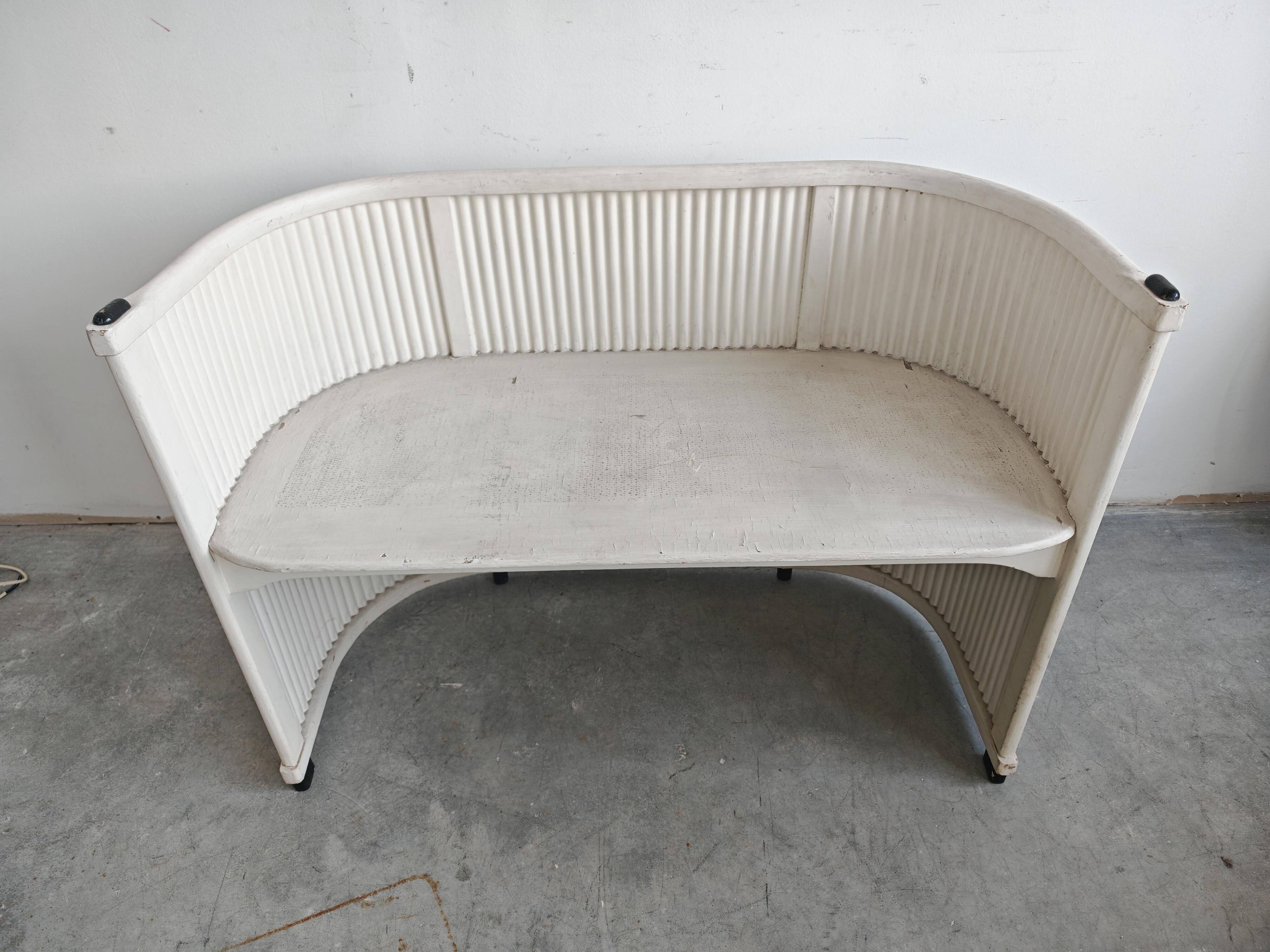 Banquette Art Nouveau by Hans Günther Reinstein, 1900s