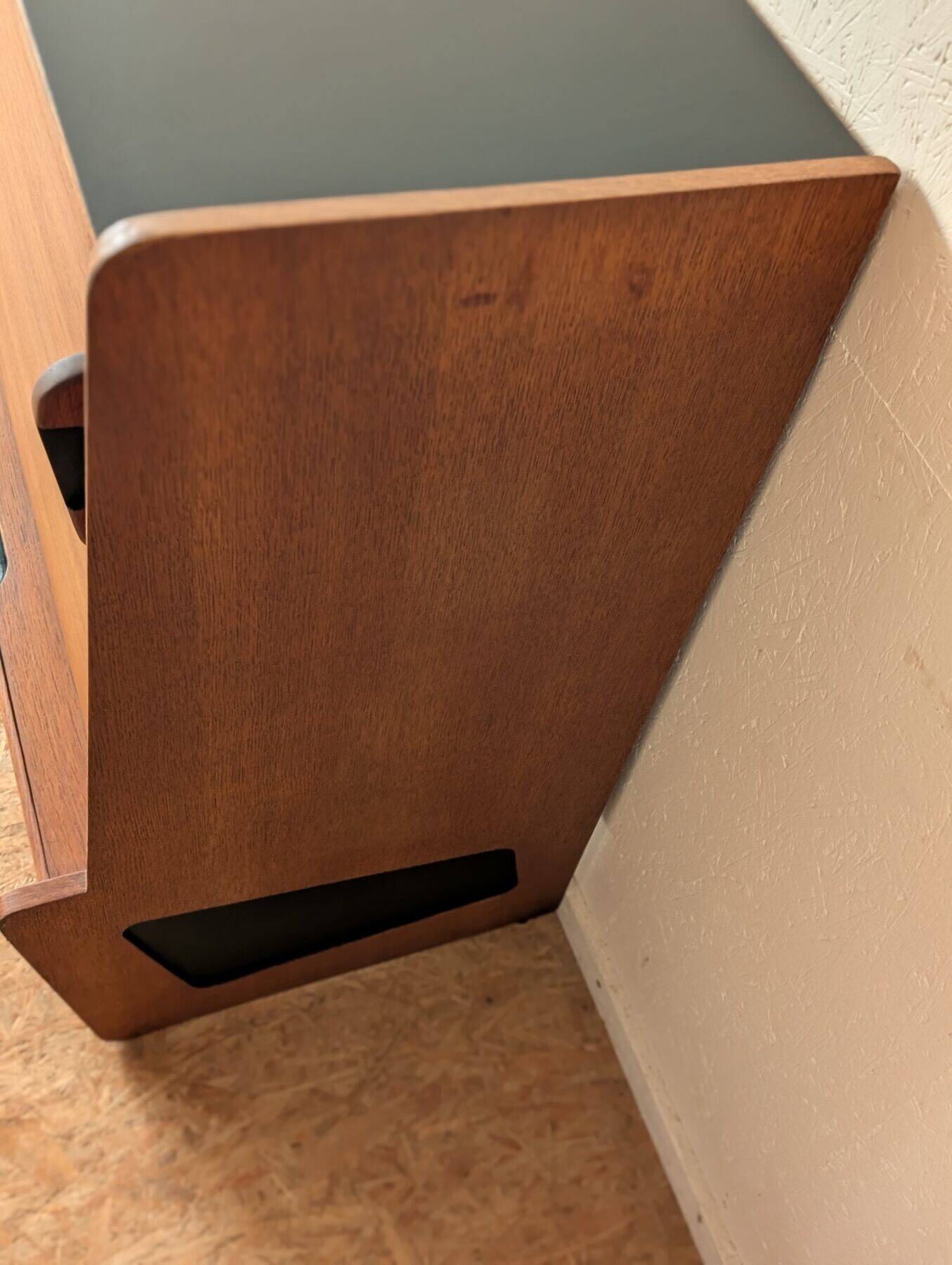 Oak enfilade by Gérard Guermonprez, 1950s-60s.