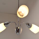 Mid-century Designed Chandelier by Elektroinstala Decin,Czechoslovakia,1970's.