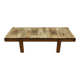 Coffee table signed R. Capron, Les Herbiers Collection, Vallauris – 1960