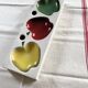 Vintage ceramic decorative wall towel hook
