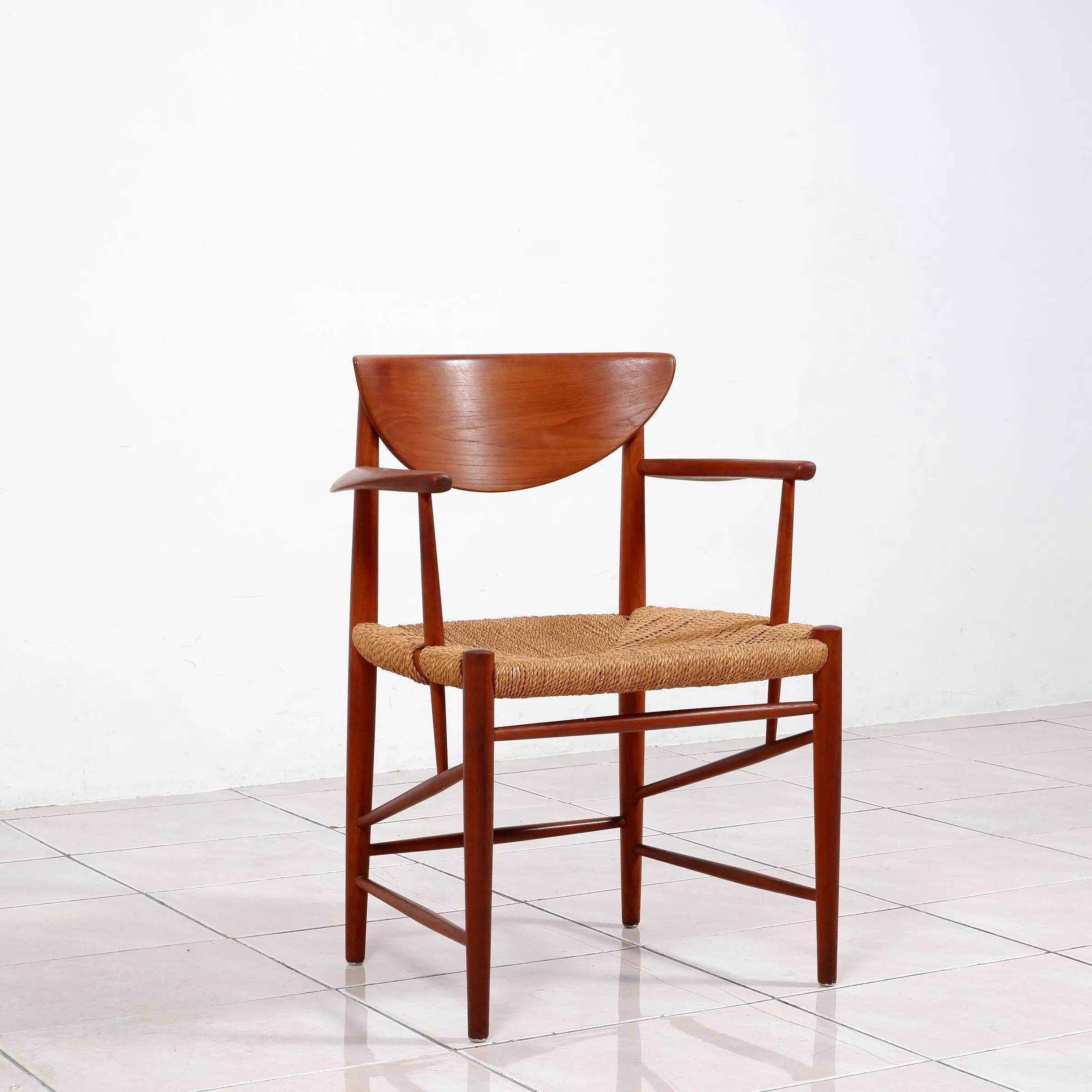 Teak Armchair "317" by Peter Hvidt & Orla Molgaard-Nielsen for Søborg