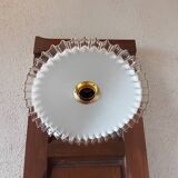 Vintage opaline wall light