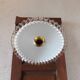 Vintage opaline wall light