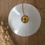 Flat opaline suspension