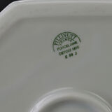 White porcelain lamp by Pillivuyt, Japonisme, France, circa 1970