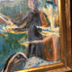Painting Oil on Canvas Fauvism Circus Horse Dancer Circa 1960