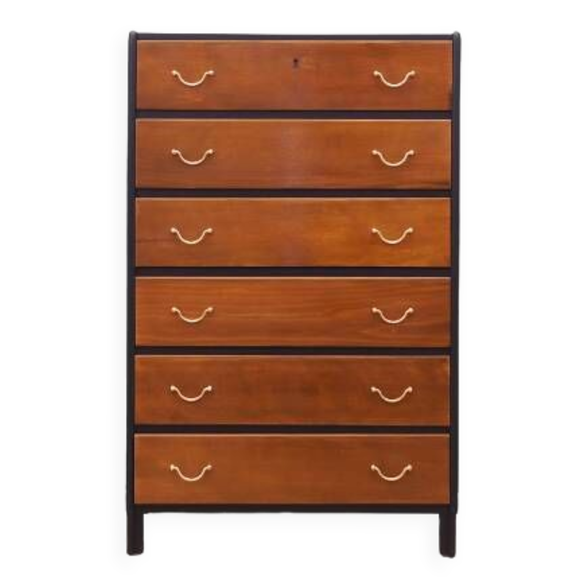 Walnut chest of drawers, Danish design, 1960s, production: Denmark