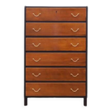 Commode en noyer, design danois, années 1960