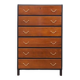 Commode en noyer, design danois, années 1960