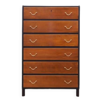 Walnut chest of drawers, Danish design, 1960s, production: Denmark