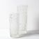 Set of 2 Vintage CandleWax Pressed Glass Vases / František Pečený / 1972