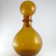Bubble glass carafe amber from the 50 / 60