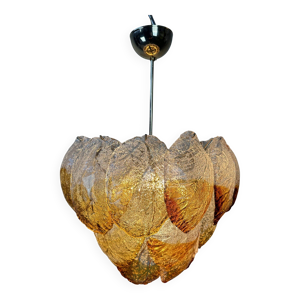 Suspension vintage Murano - bicolore