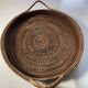 XXL woven rattan tray diameter 46 cm