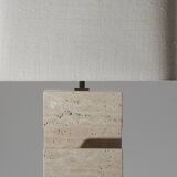 Travertine dorse lamp