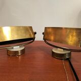 Pair wall lamps