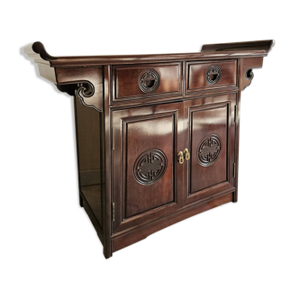 Chinese Wooden Buffet - Longevity Patterns - 96x46x81cm