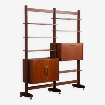 Ico Parisi free-standing Wall Unit or Room Divider, Italy 1960s