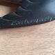 Paire d'hirondelles en bois vintage