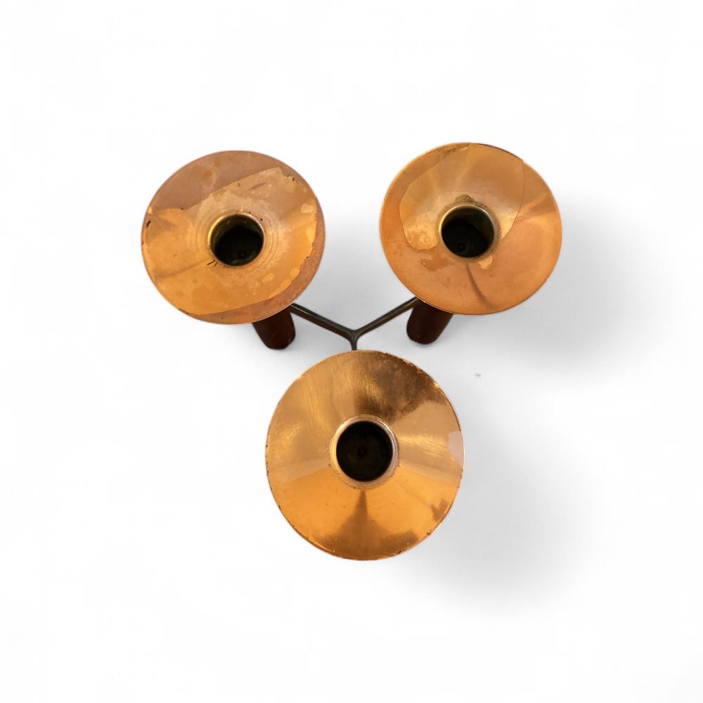 Tripod candlestick by Hans-Agne Jakobsson