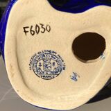 Blue owl, Longwy enamels