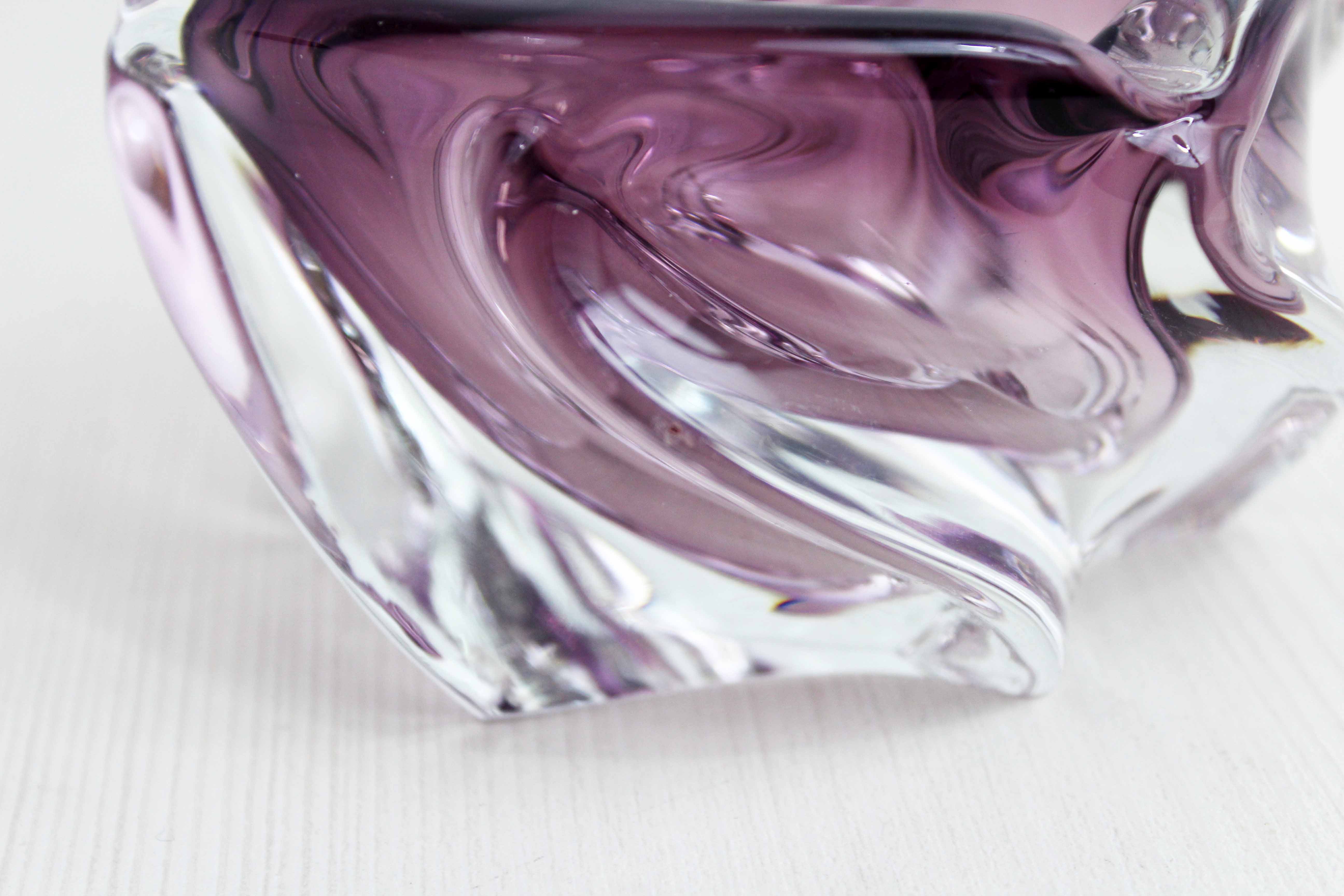 Murano glass ashtray