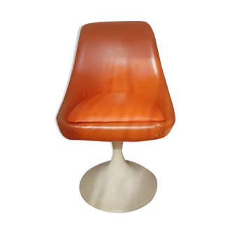 Tulip chair in skaï