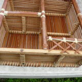 Wall or table bamboo shelf