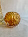 Set of amber vases Oberglass, Austria, 1970s