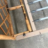Bed rattan of the 1960s