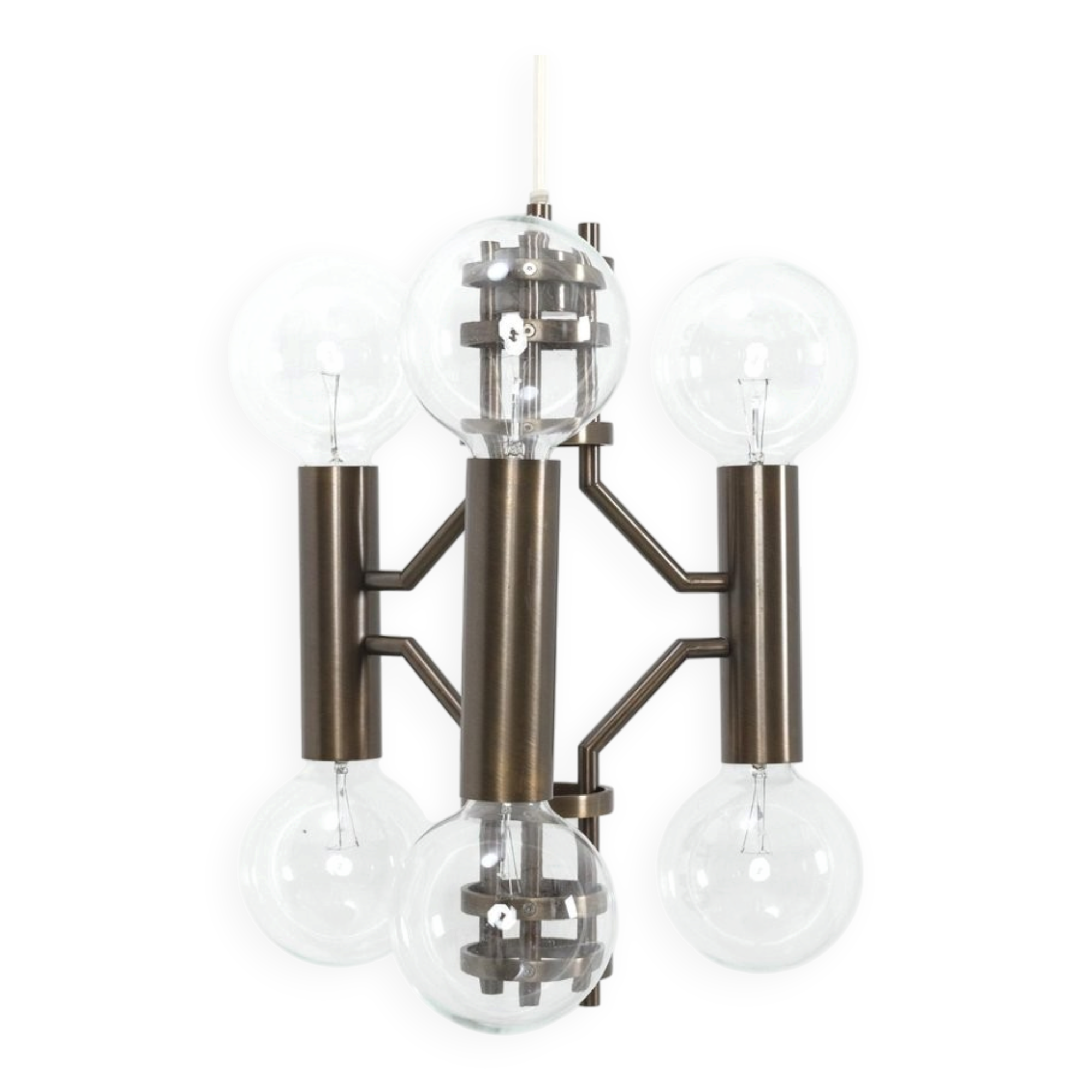 Vintage Brutalistic Hanging Lamp