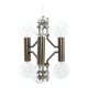 Vintage Brutalistic Hanging Lamp
