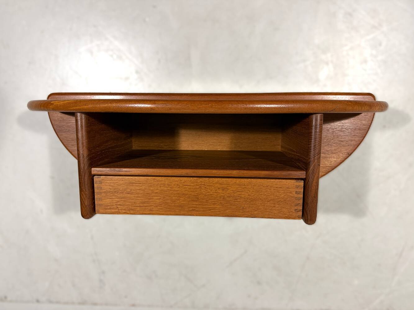 Kai Kristiansen teak wall console Vildbjerg Møbelfabrik Denmark 1960’s
